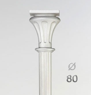 Colonnes diamètre 80